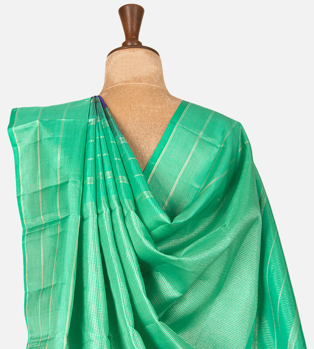 Blue Kanchipuram Silk Saree