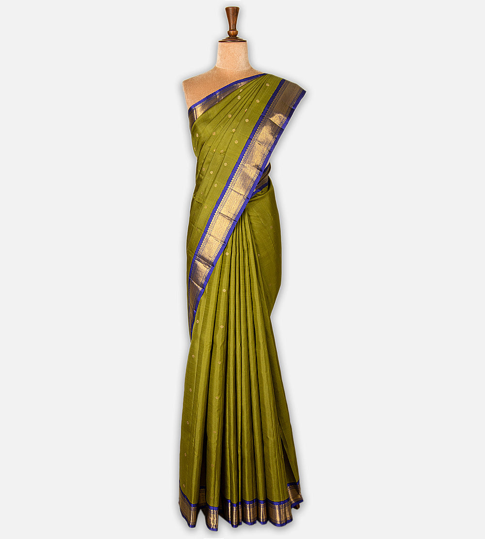 Green Kanchipuram Silk Saree