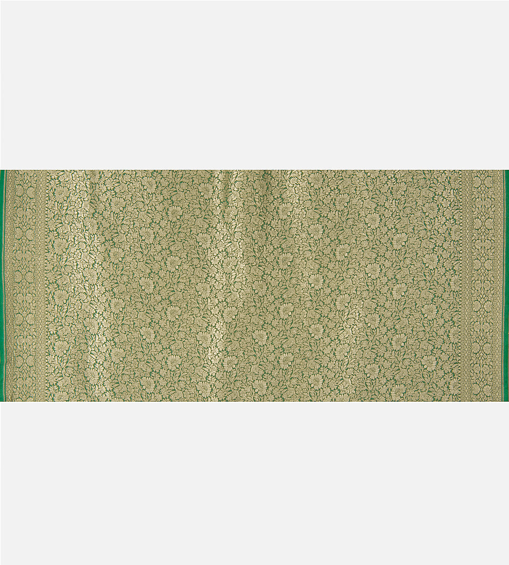 Green Georgette Saree