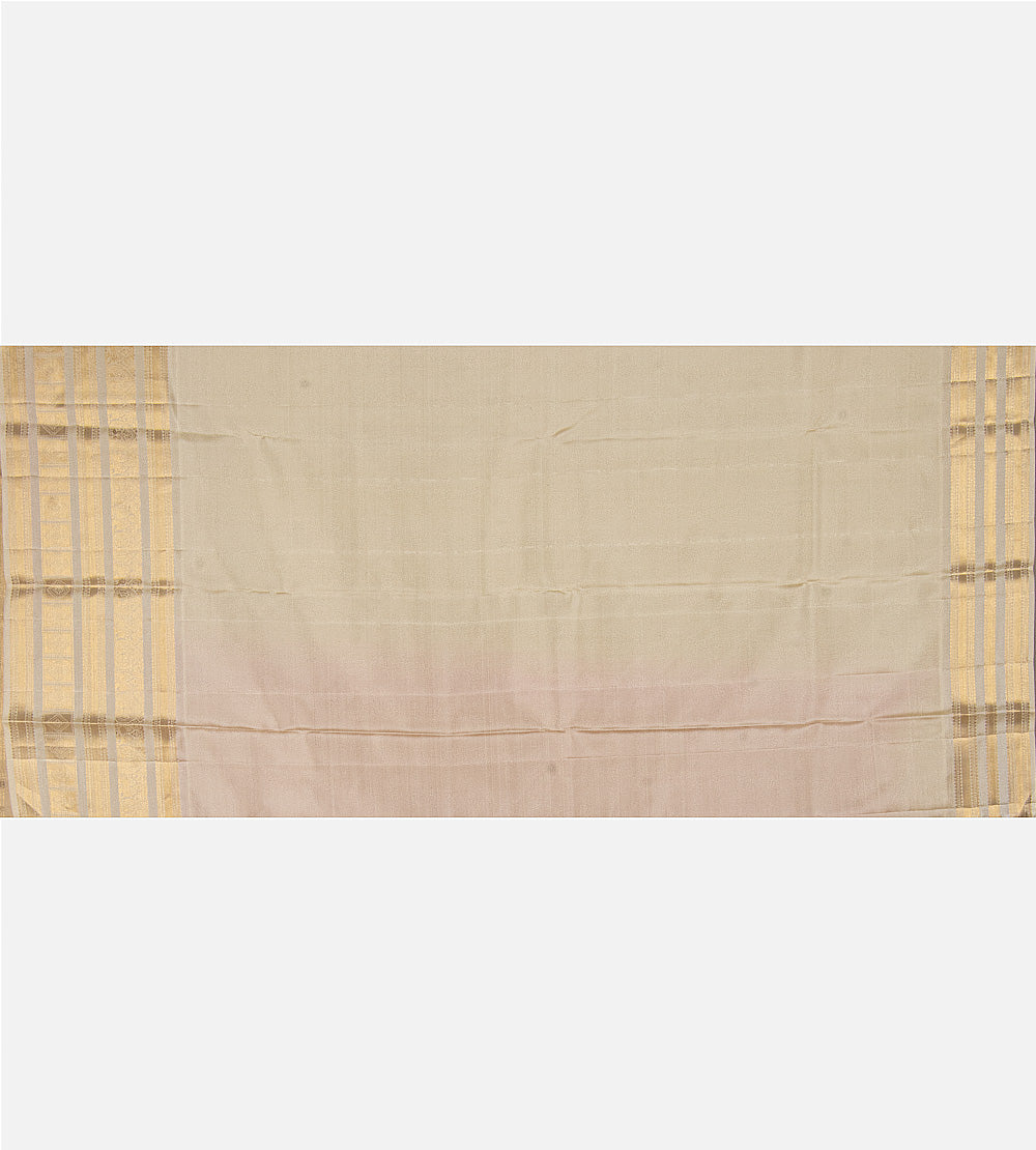 Light Pink Kanchipuram Silk Saree