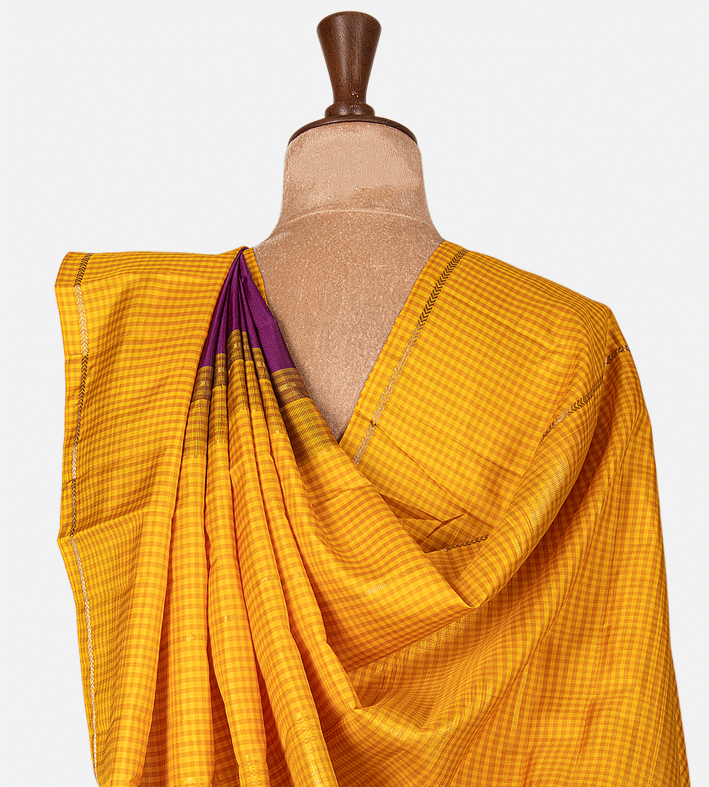 Deep Pink Kanchipuram Silk Saree