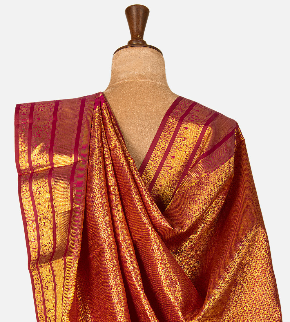 Red Kanchipuram Silk Saree