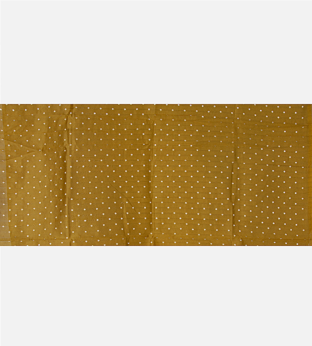 Gold Colour Organza Saree