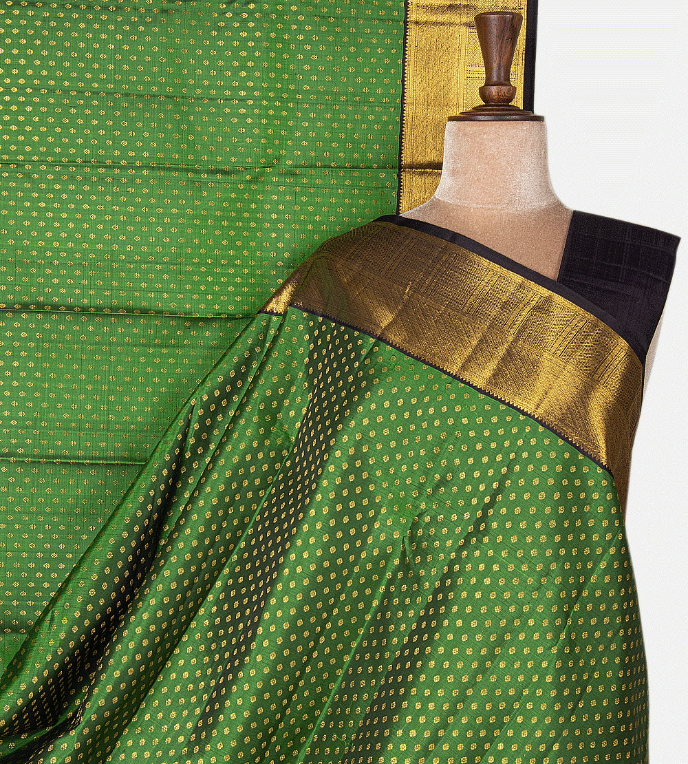 Green Kanchipuram Silk Saree
