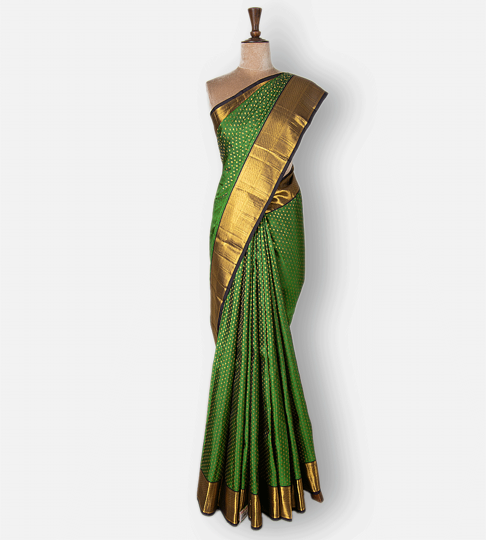 Green Kanchipuram Silk Saree