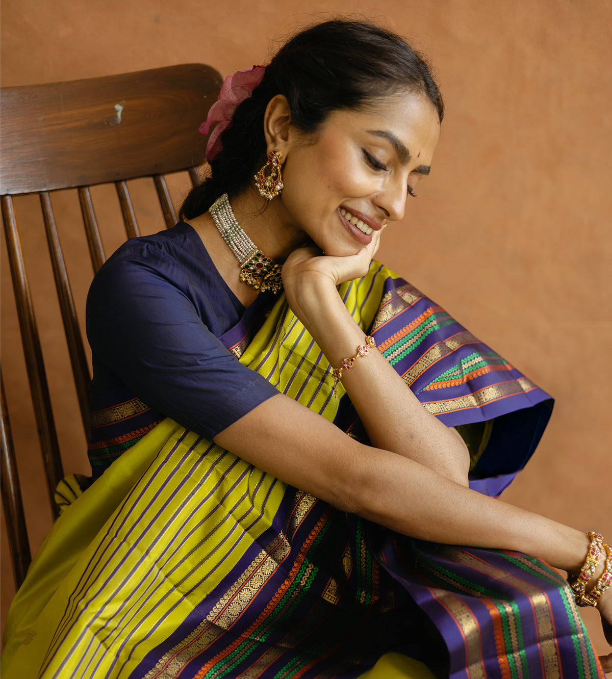 Green Kanchipuram Silk Saree
