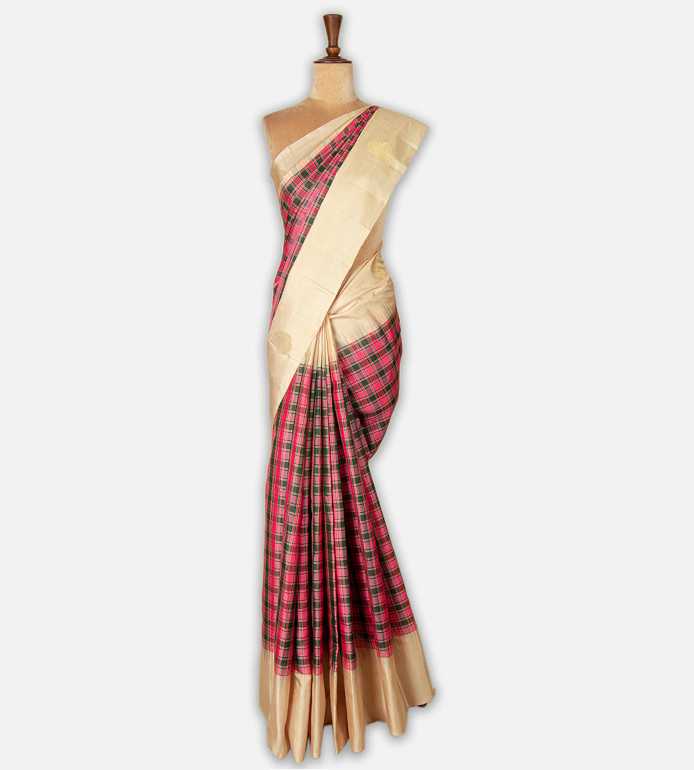 Multicolour Soft Silk Saree