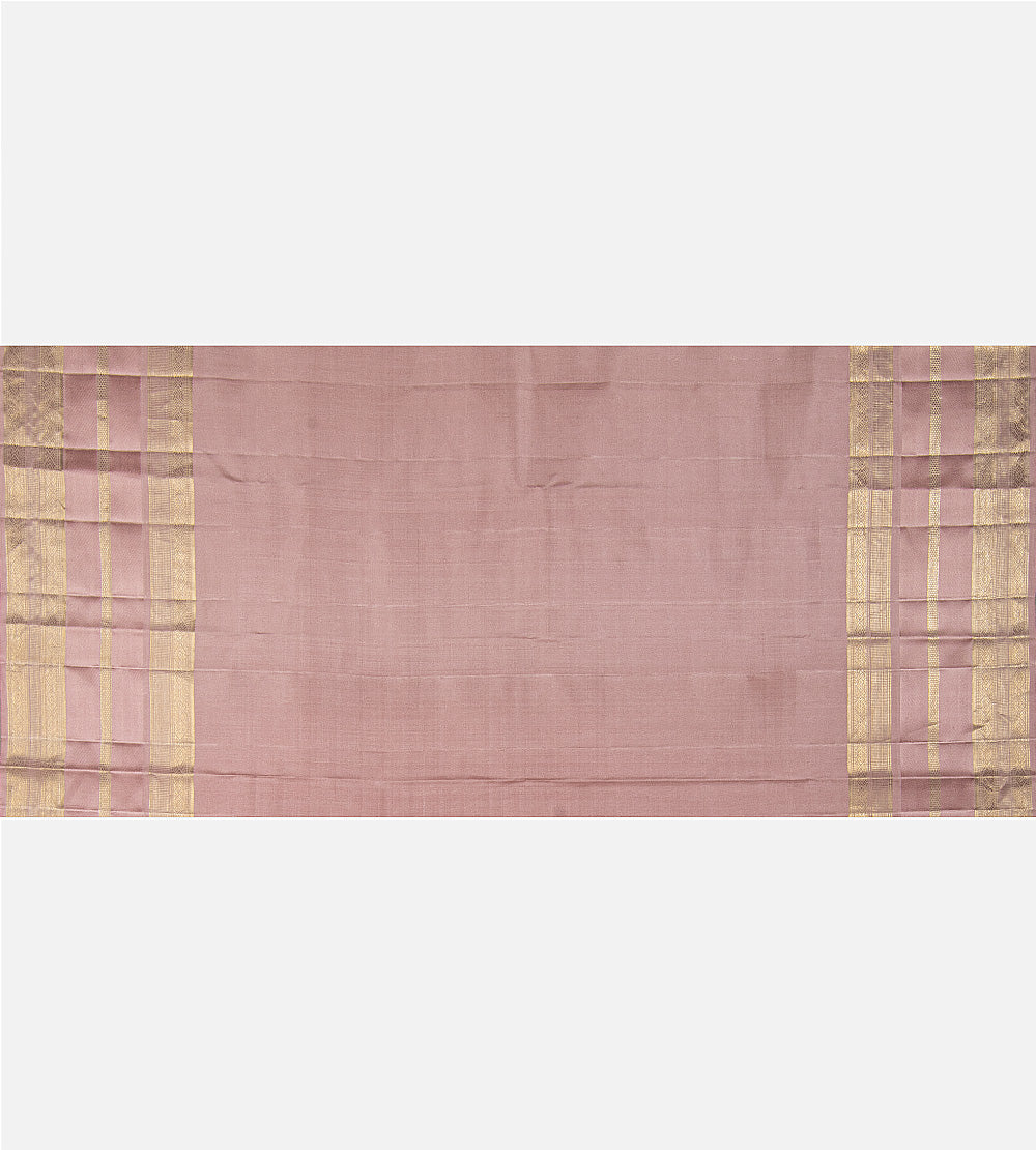 Pink Kanchipuram Silk Saree