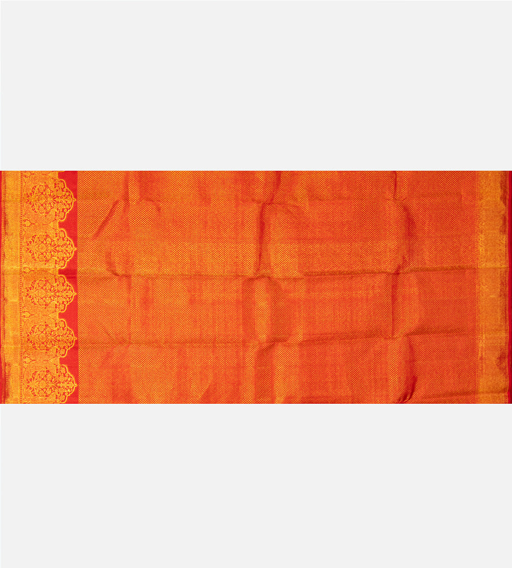Pink Kora Kanchipuram Silk Saree