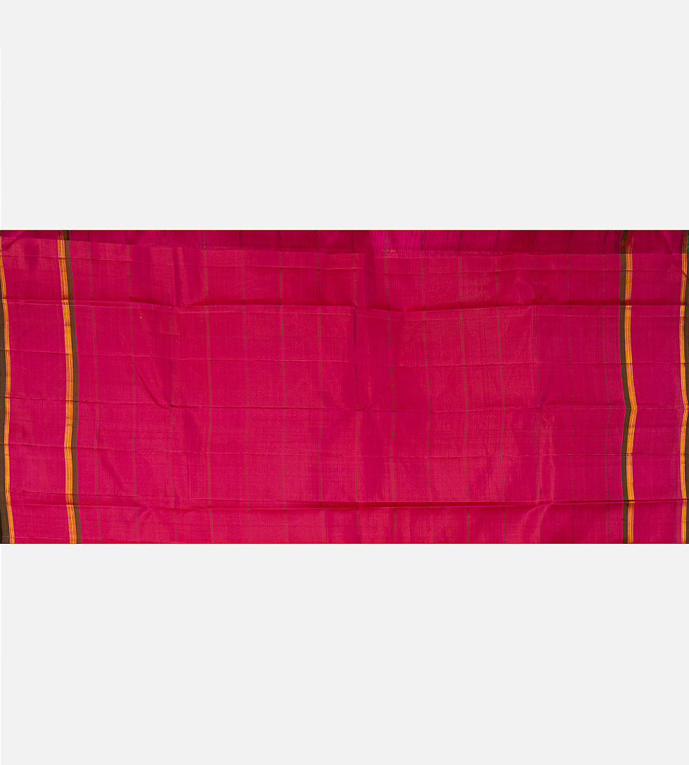 Yellow Kanchipuram Silk Saree