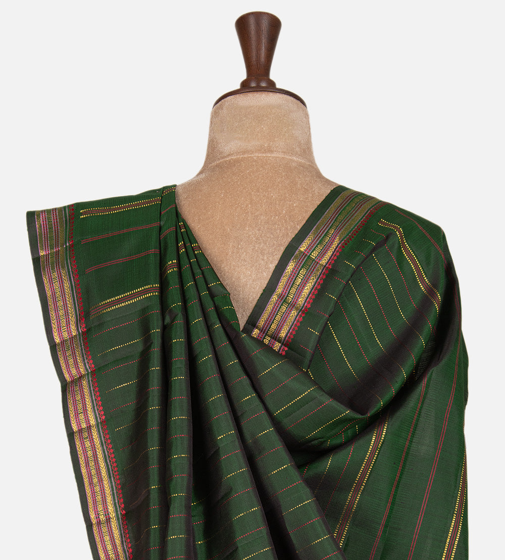 Green Kanchipuram Silk Saree