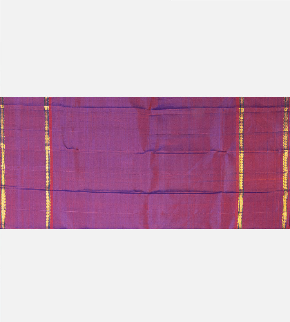 Blue Kanchipuram Silk Saree