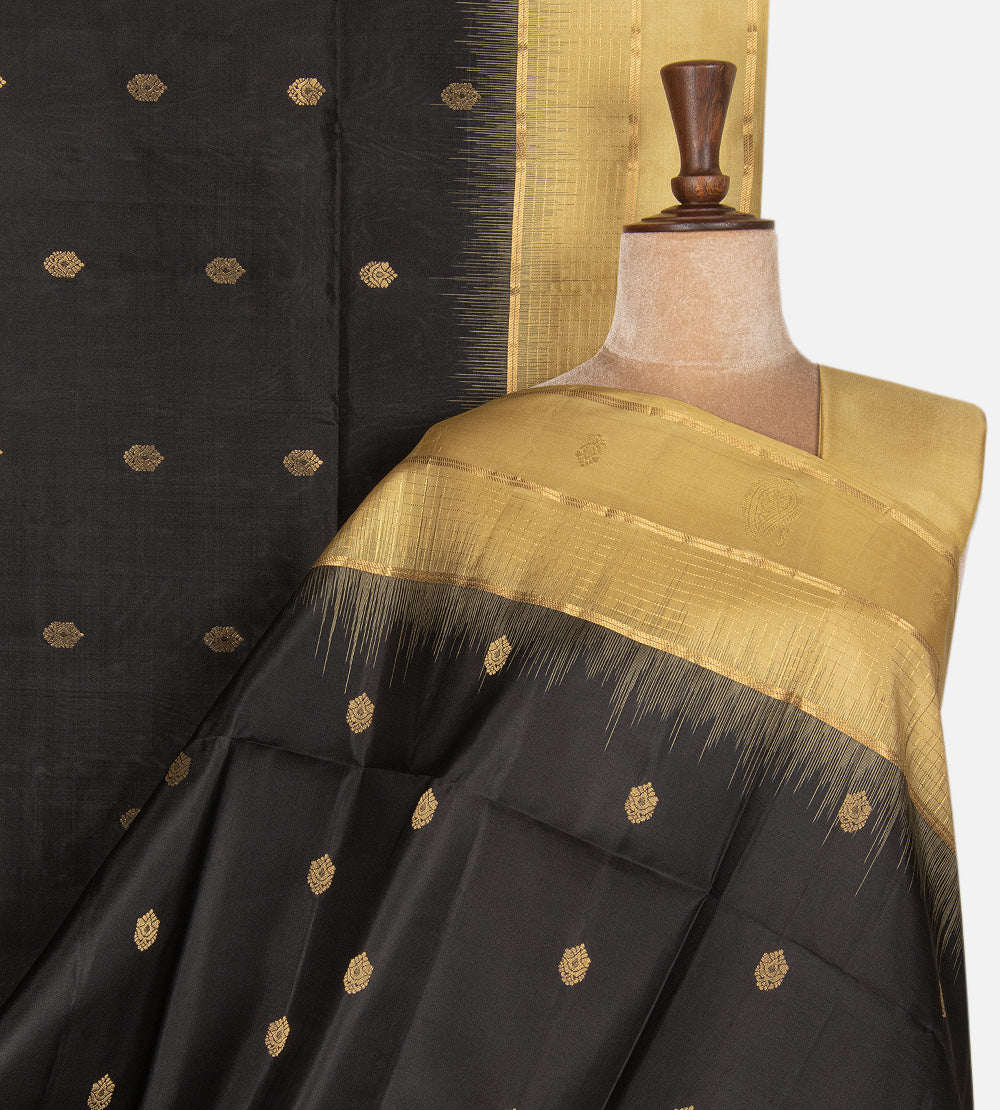 Black Soft Silk Saree