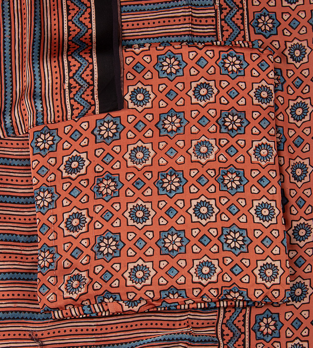 Terracotta Modal Silk Salwar