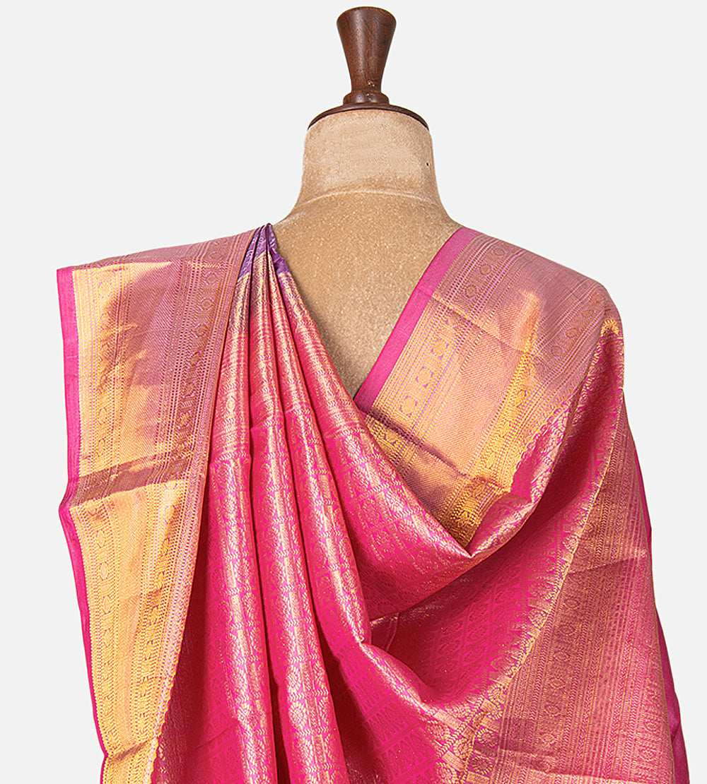 Purple Soft Silk Saree