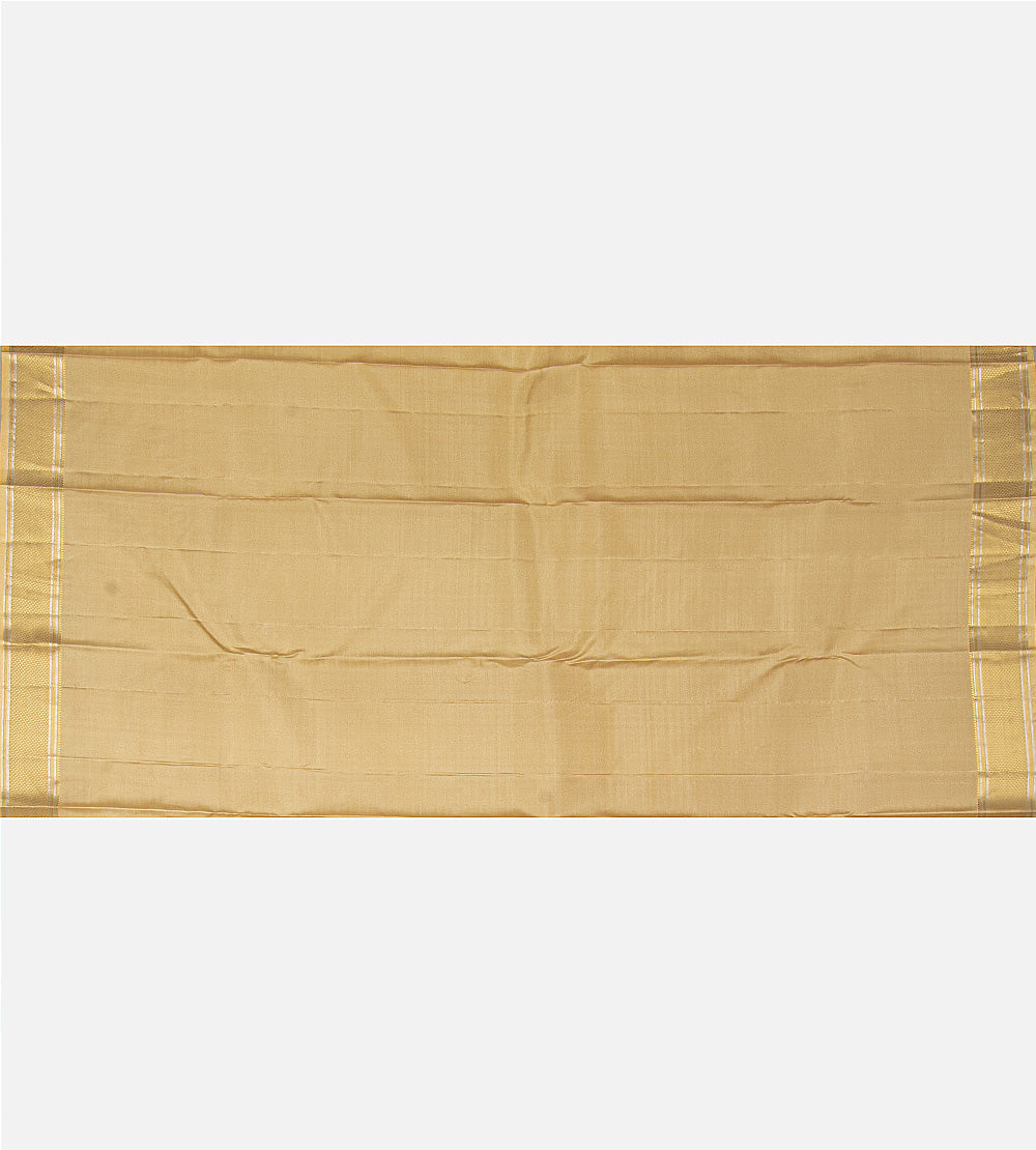 Beige Soft Silk Saree