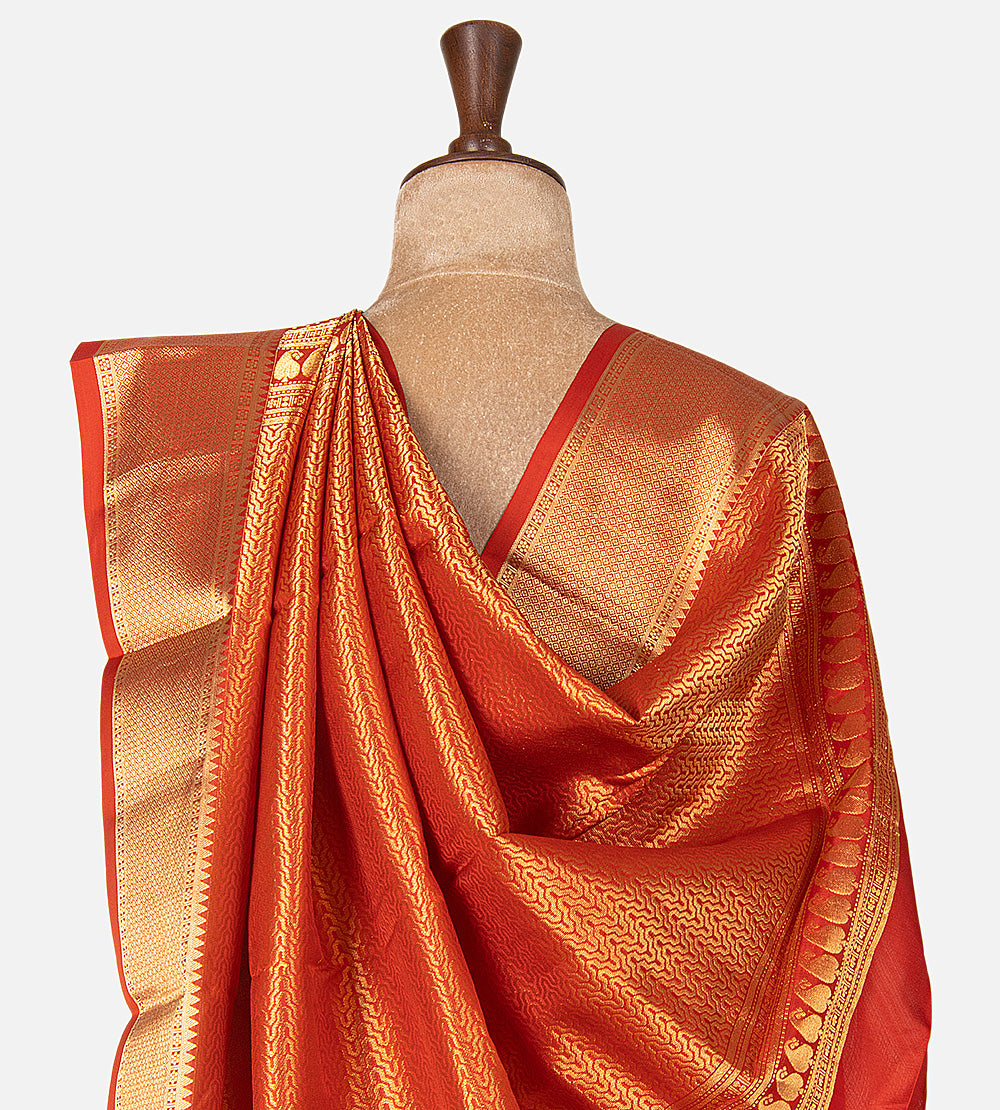 Red Soft Silk Saree