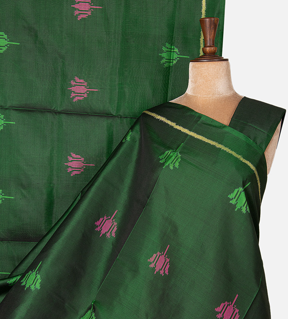 Green Patola Silk Saree