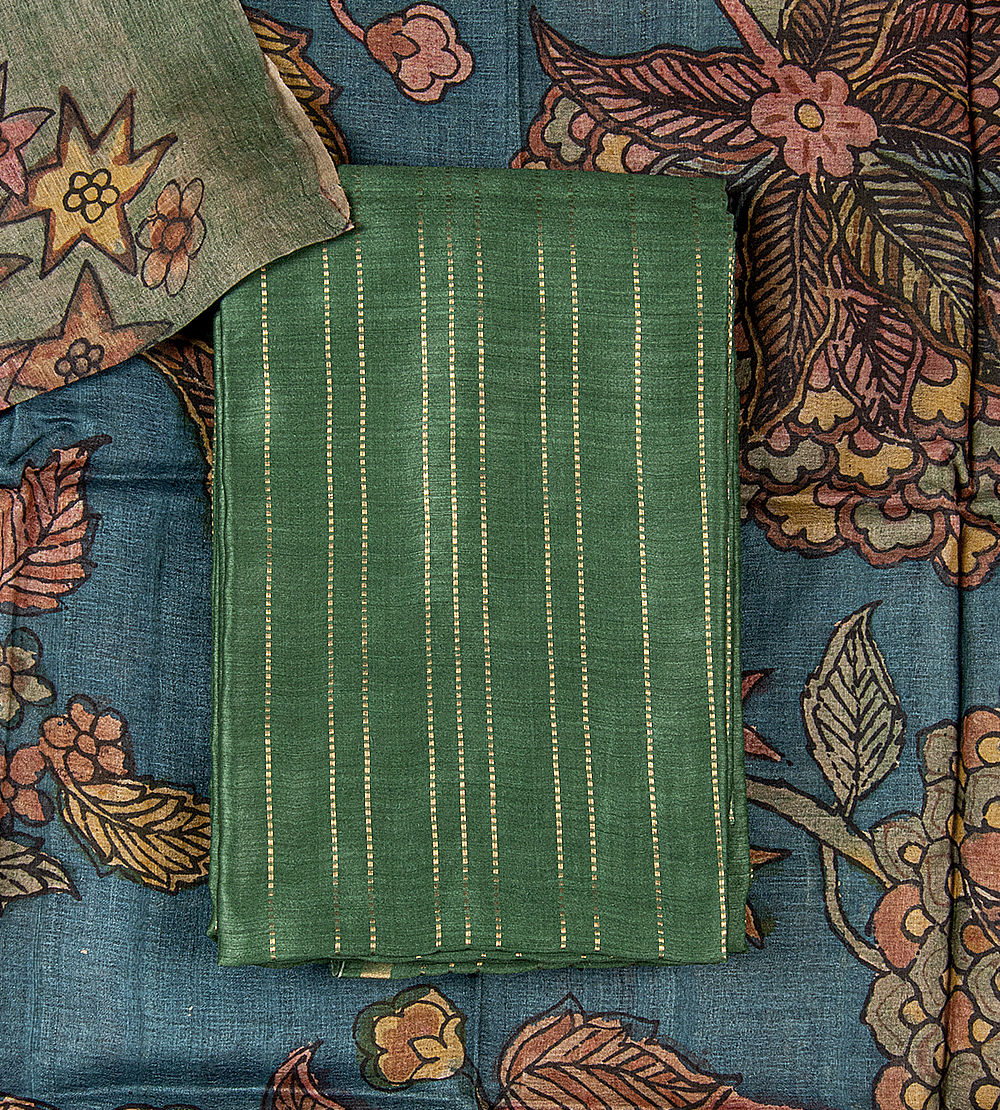 Green Tussar Salwar