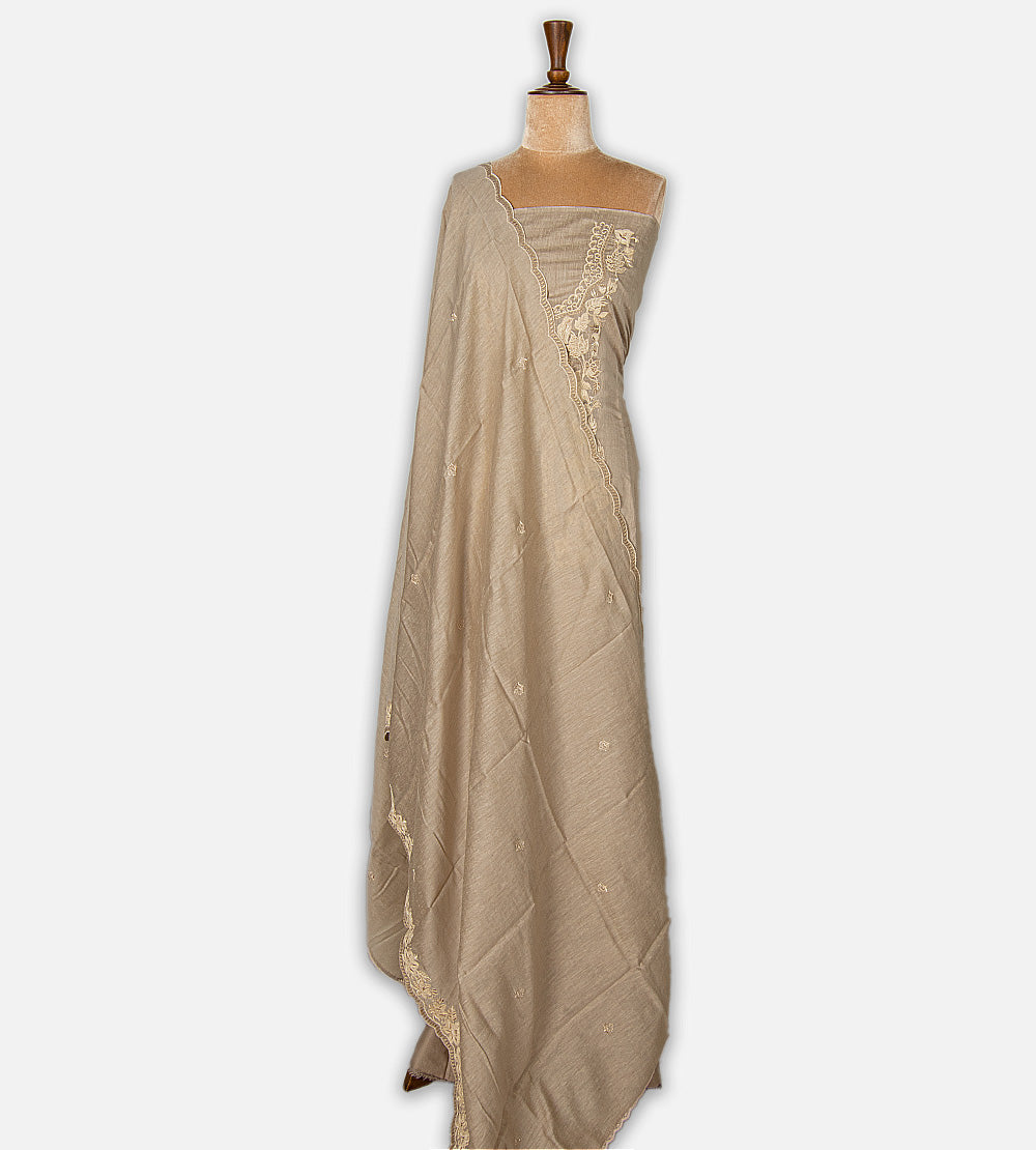 Warm beige Mul Cotton Salwar