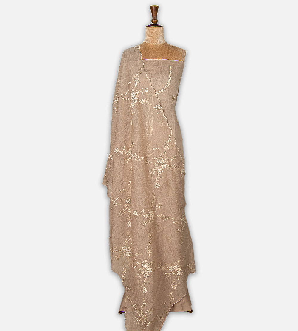 Dusty Peach Mul Cotton Salwar