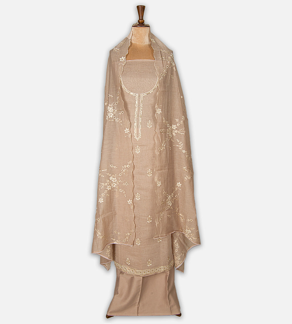 Dusty Peach Mul Cotton Salwar