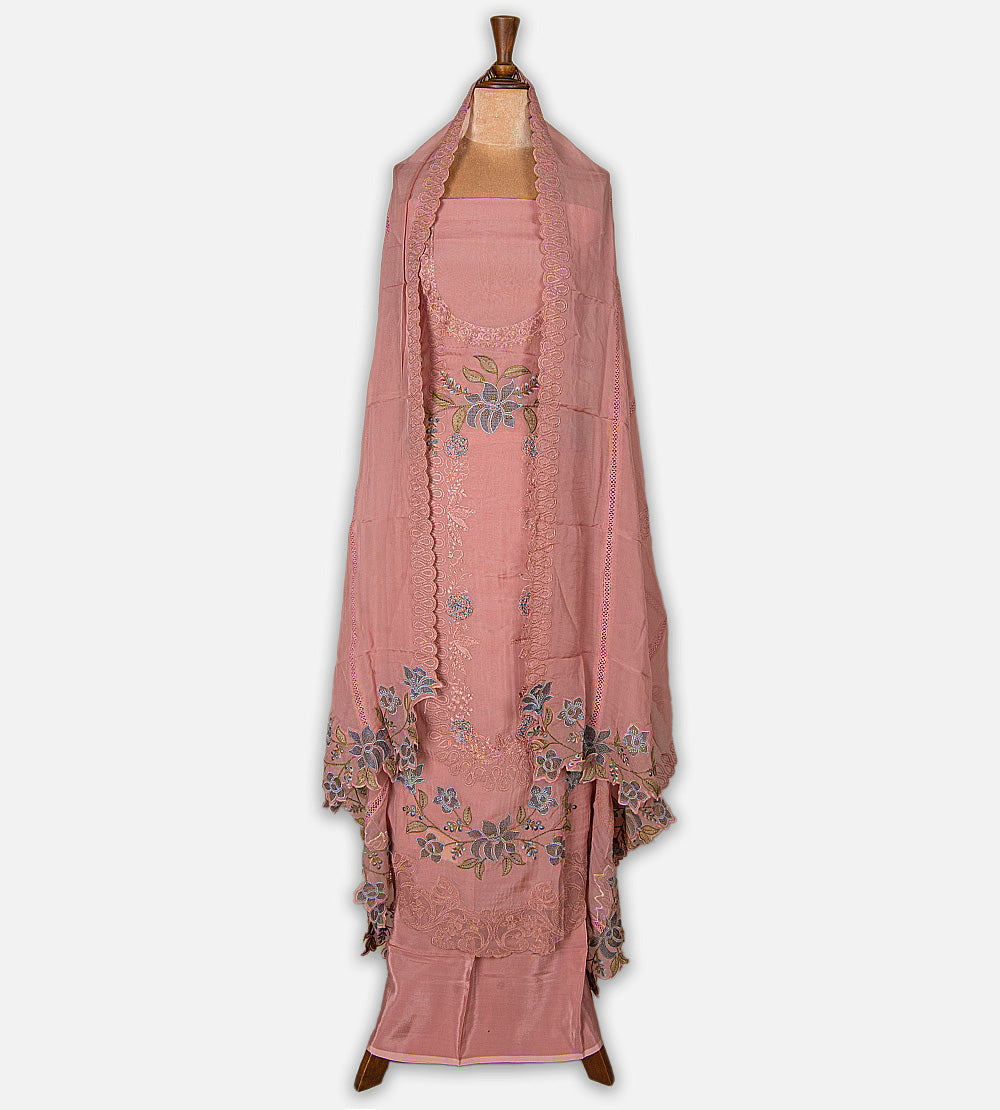 Pink Organza Salwar