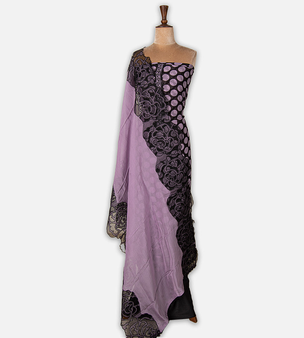 Black Organza Salwar
