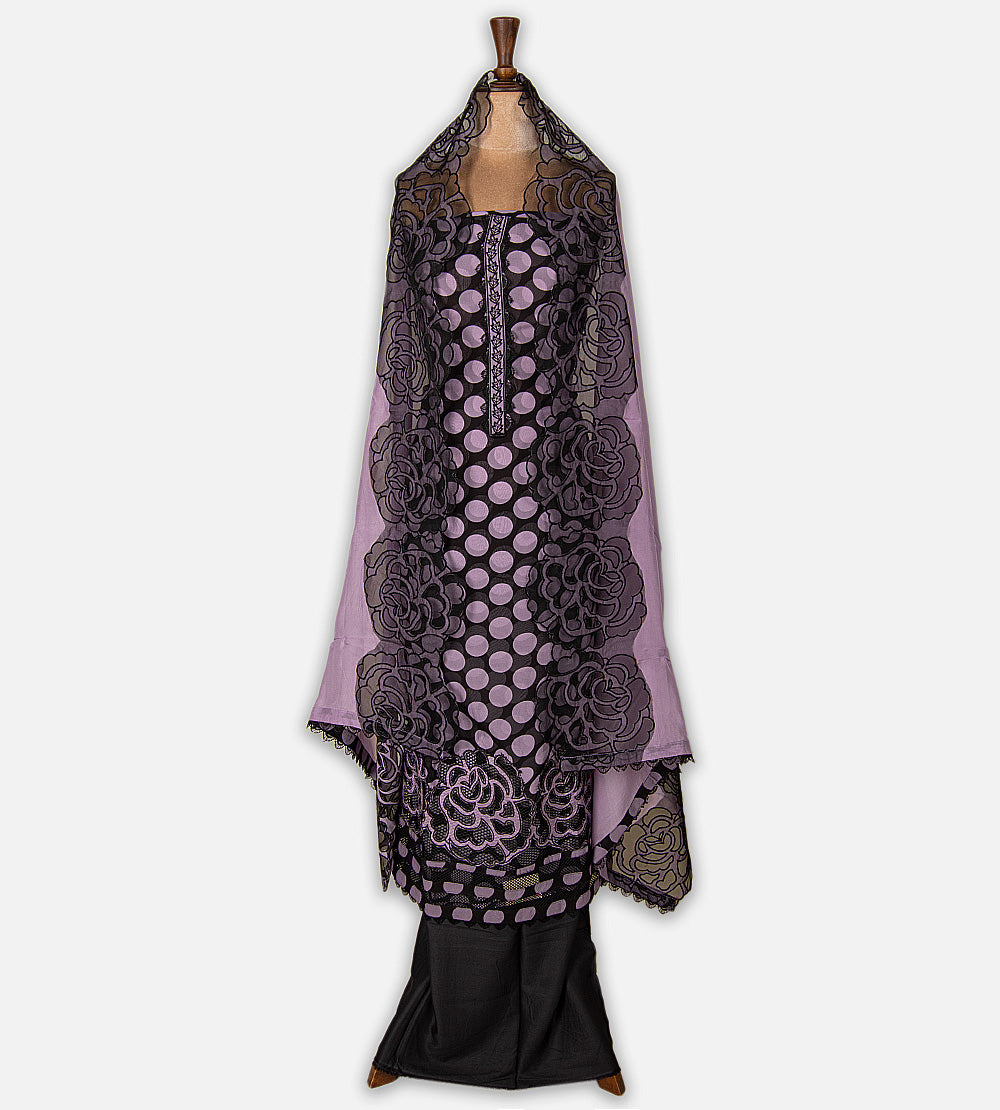 Black Organza Salwar