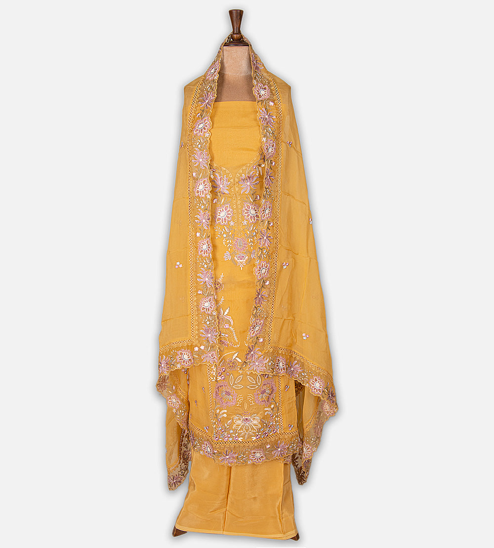 Yellow Organza Salwar