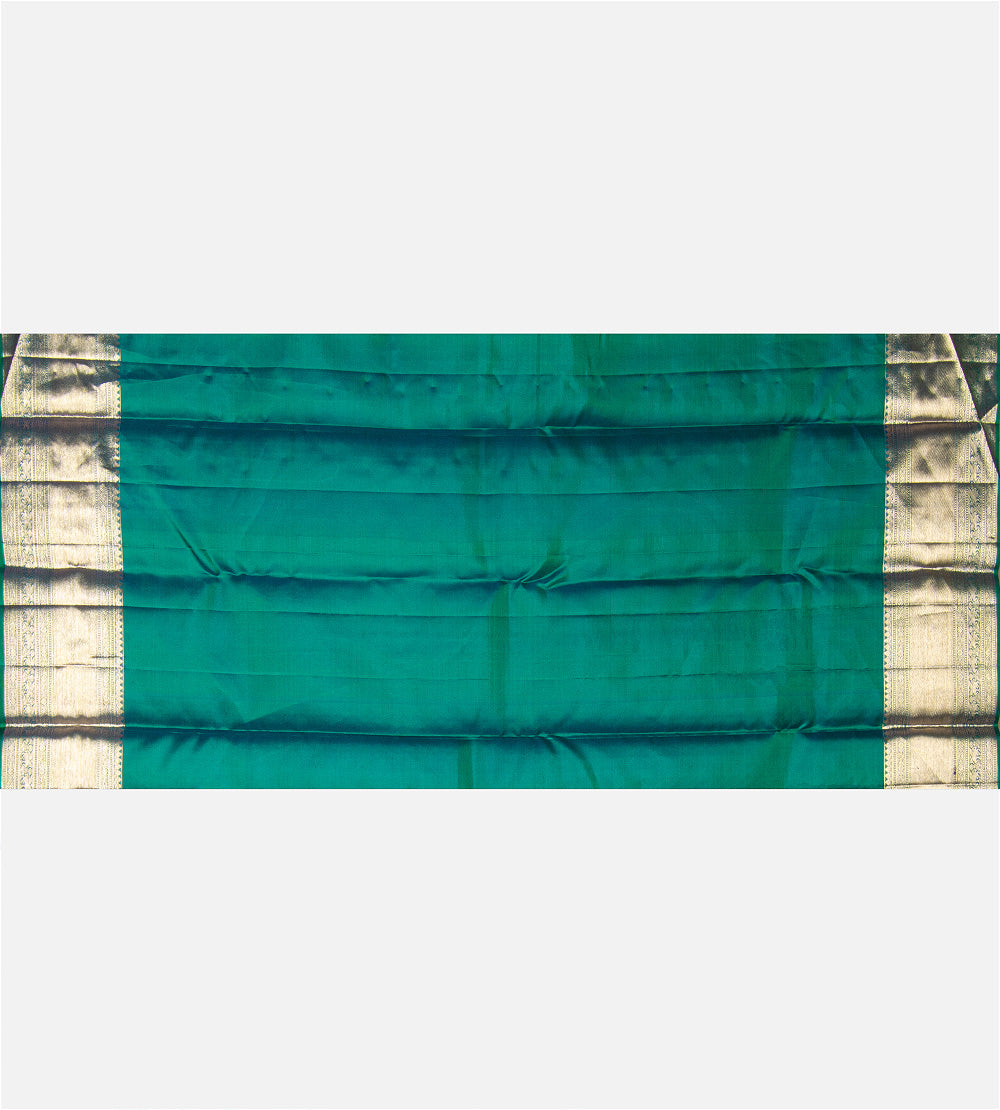 Multicolour Kanchipuram Silk Saree