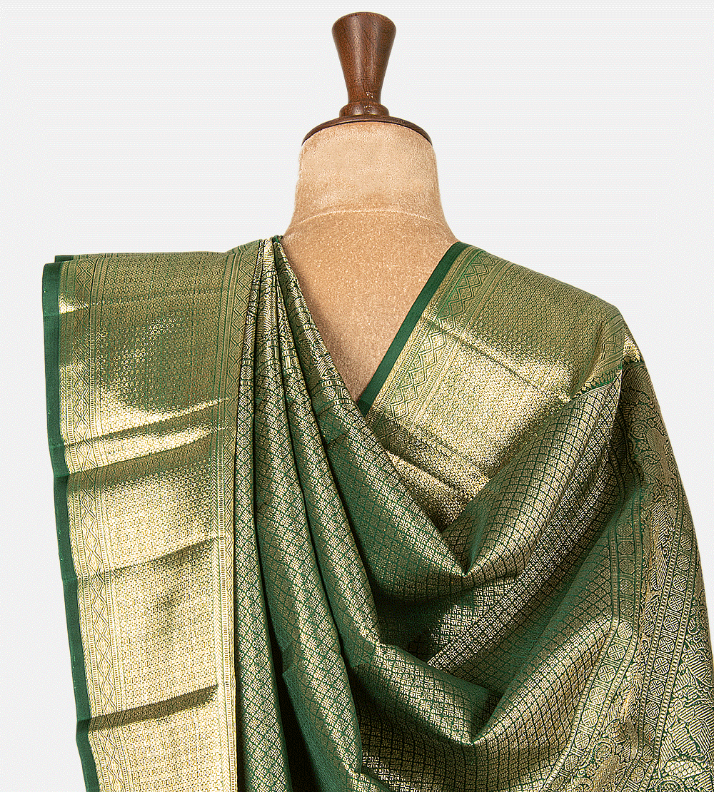Green Kanchipuram Silk Saree