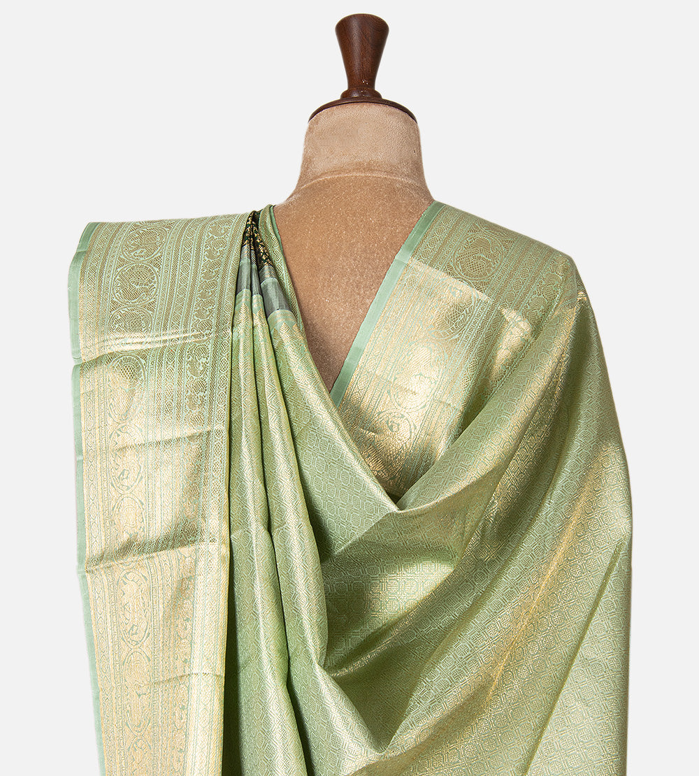 Green Kanchipuram Silk Saree