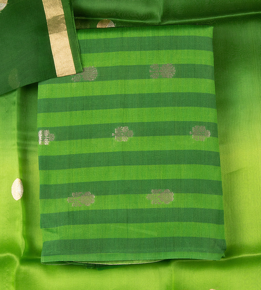 Green Tussar Salwar