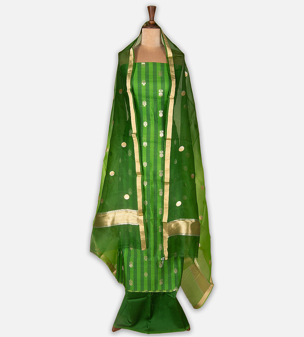 Green Tussar Salwar