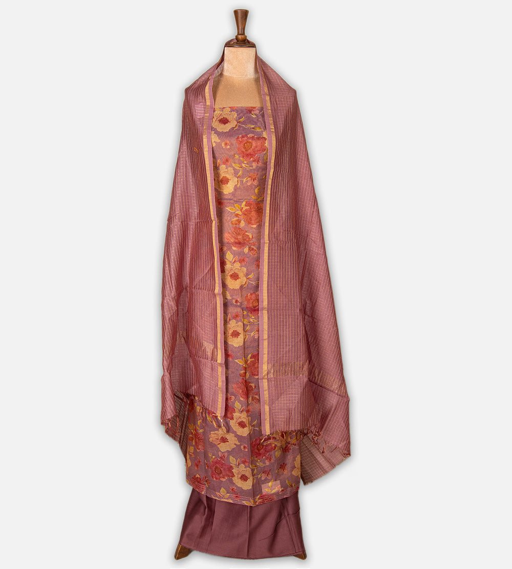 Pink Mul Cotton Salwar