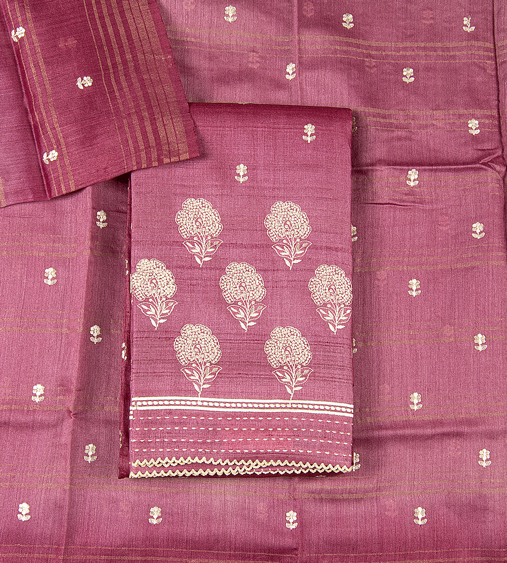 Light Pink Tussar Salwar