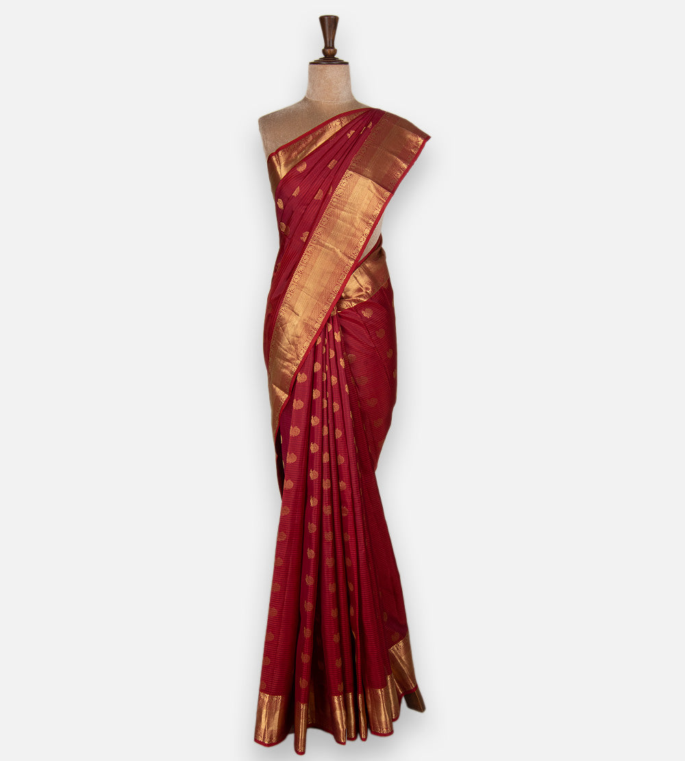 Red Soft Silk Saree