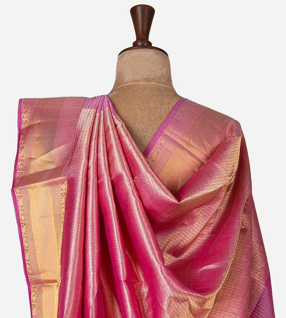 Pink Soft Silk Saree