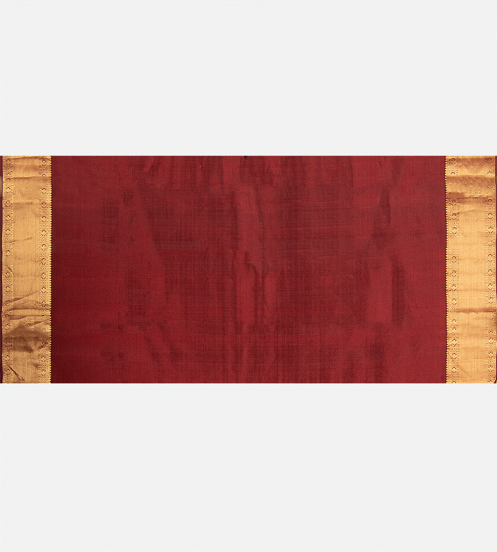 Maroon Soft Silk Saree