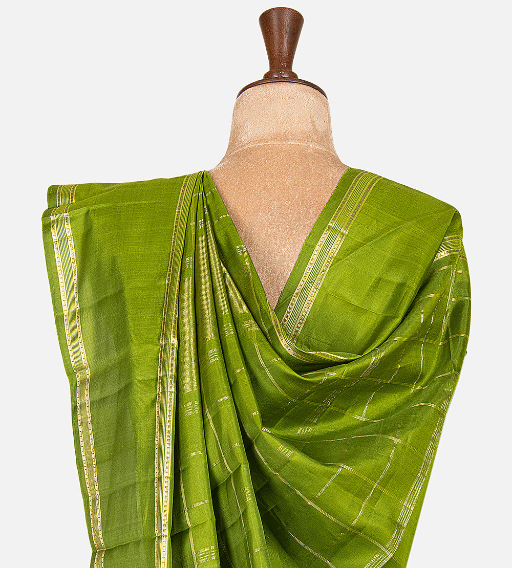 Green Kanchipuram Silk Saree