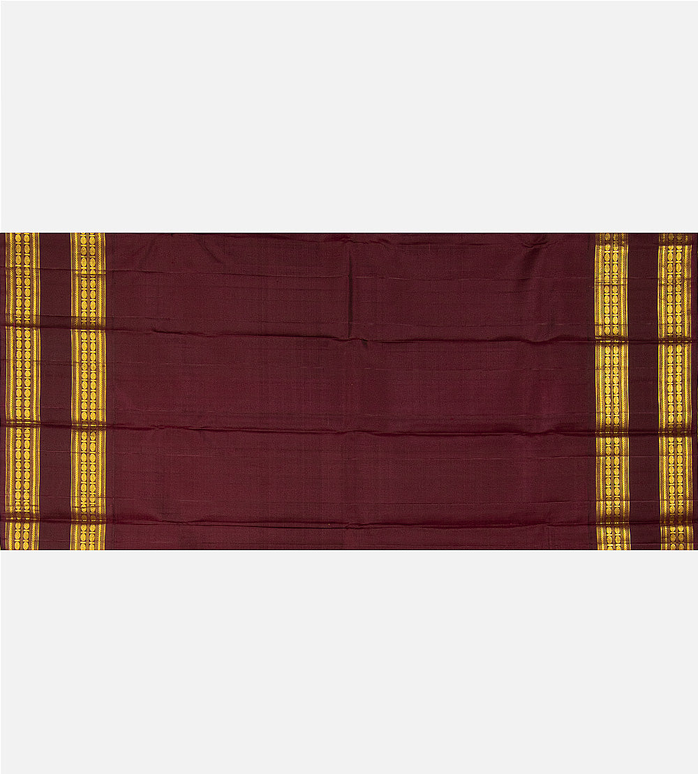 Dusty Pink Kanchipuram Silk Saree