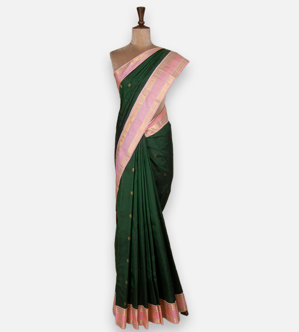 Green Kanchipuram Silk Saree