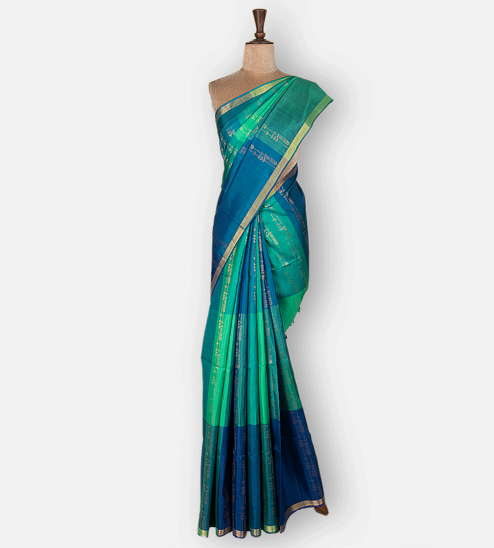 Multicolour Soft Silk Saree