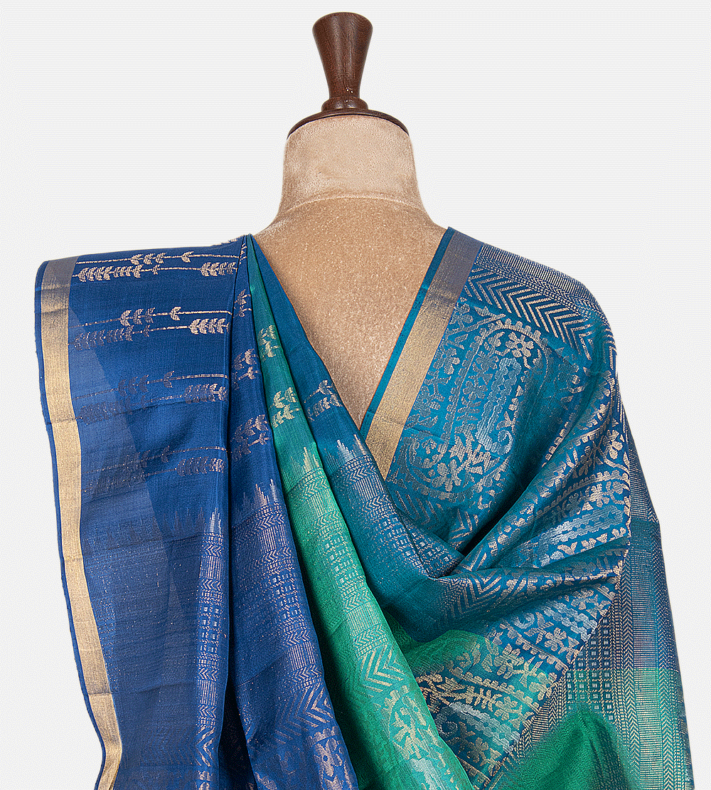 Multicolour Soft Silk Saree