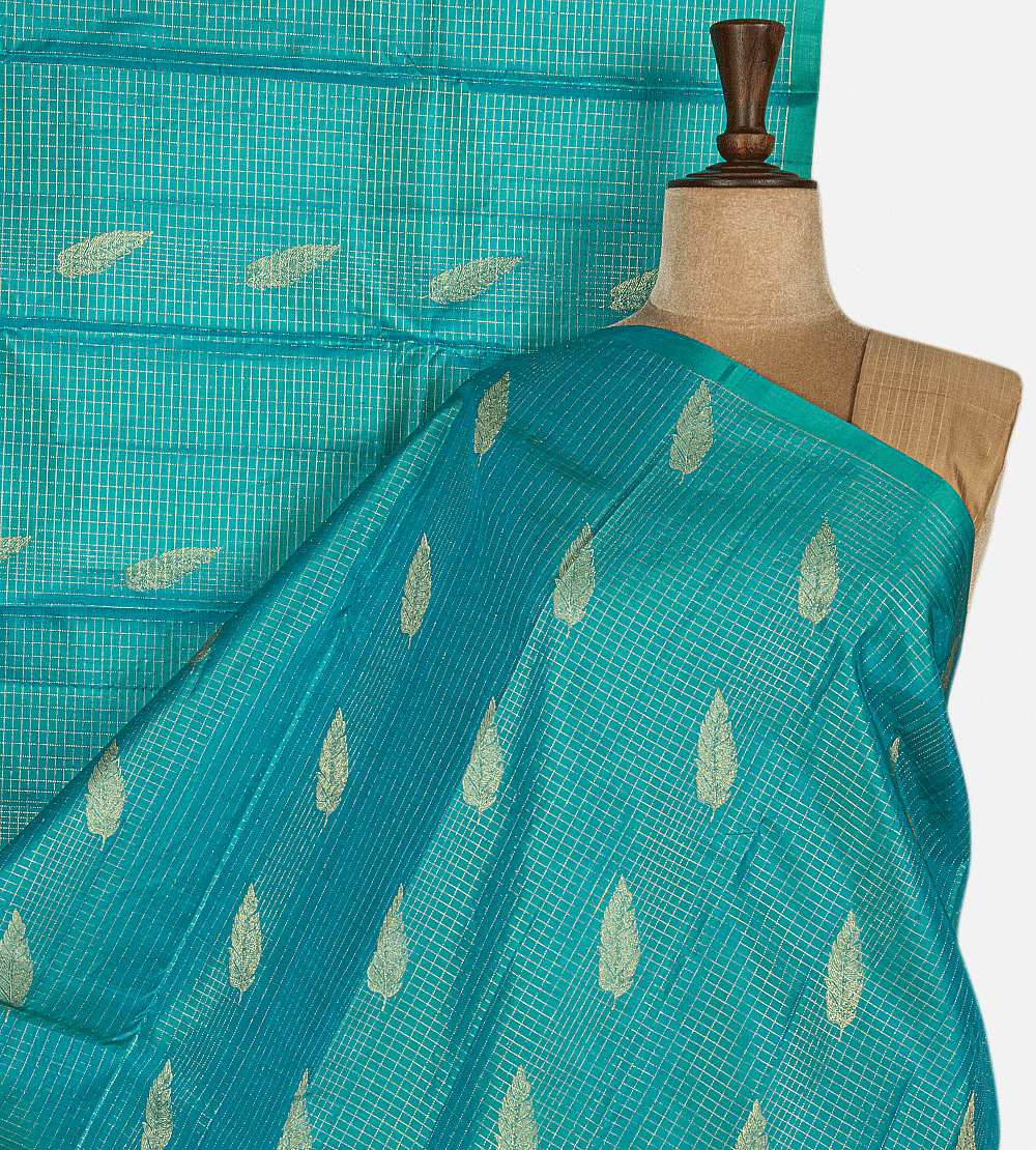 Sky Blue Soft Silk Saree