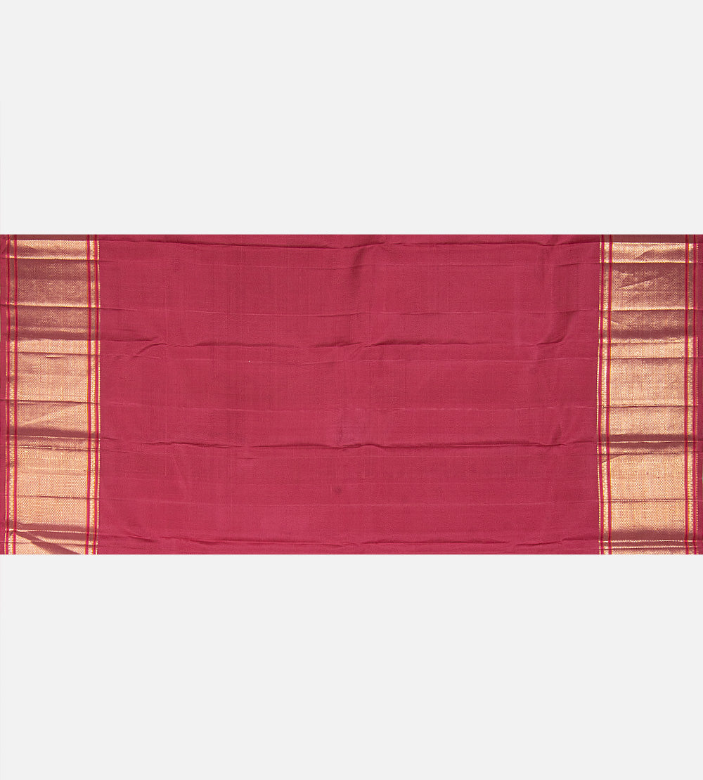 Pink Kanchipuram Silk Saree