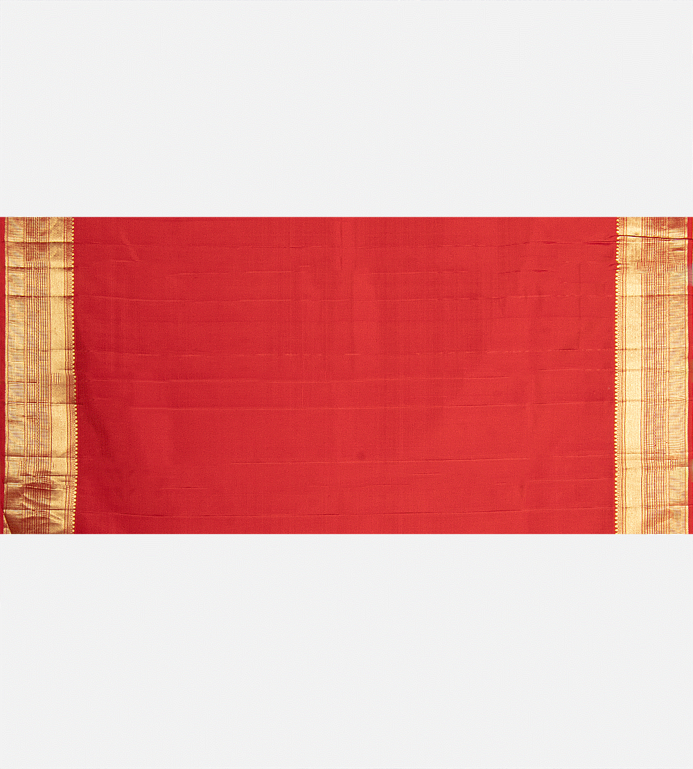Red Kanchipuram Silk Saree