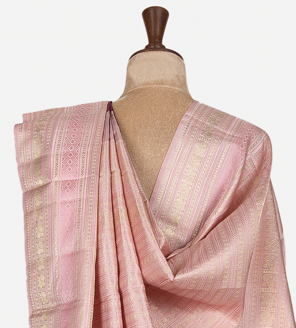 Berry Wine Kanchipuram Silk Saree