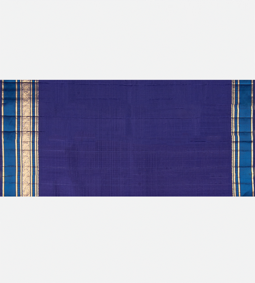 Peach Kanchipuram Silk Saree